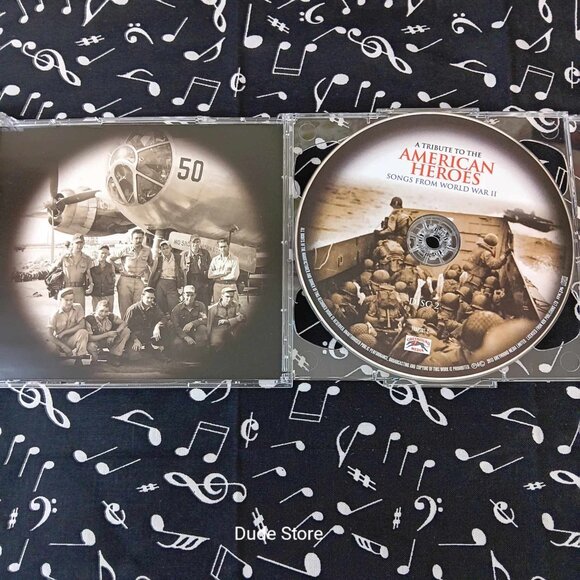Various Artists - A Tribute to the American Heroes - Songs from World War II CD - Picture 3 of 6